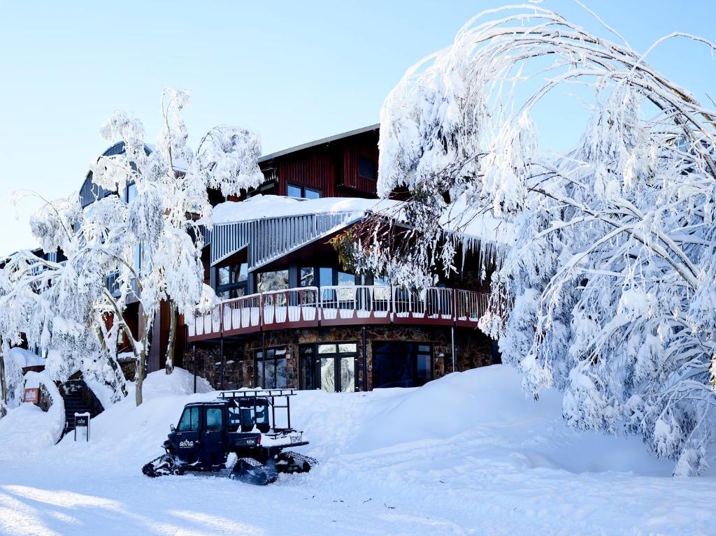 Snow slopes at Falls Creek, Victoria
