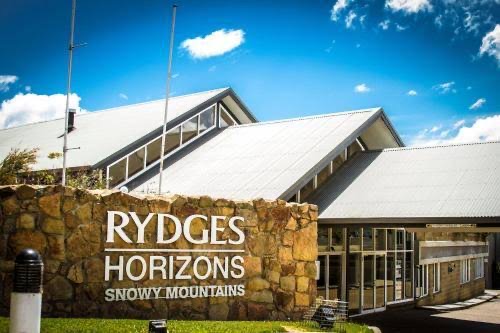 Thredbo alpine village under snow, NSW